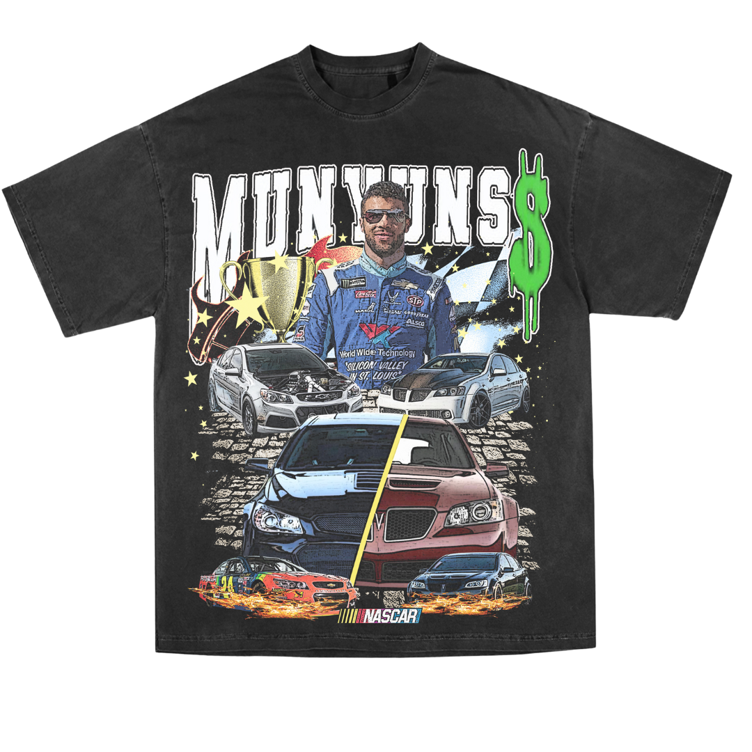 Munyuns Bubba Wallace Nascar Tee