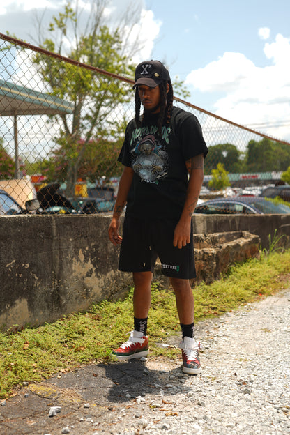 Black Munyuns$ Shorts
