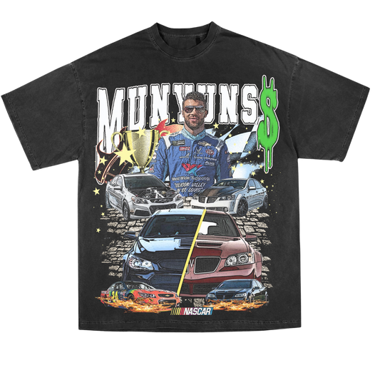 Munyuns Bubba Wallace Nascar Tee