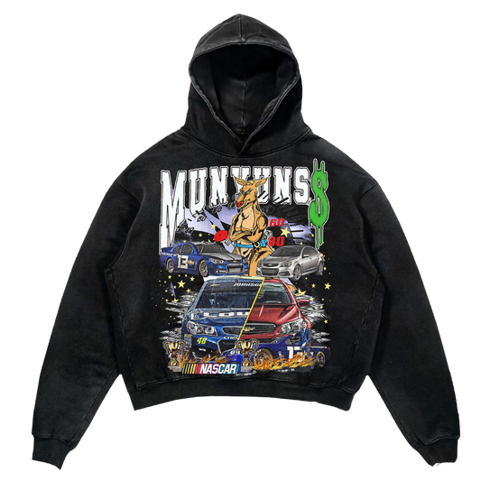 Munyuns Kangaroo Nascar Hoodie